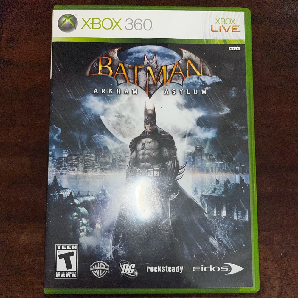 Batman Arkham Asylum Xbox 360 game